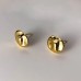 Irregular Metal Cute Earrings For Women Small Size Copper Fashion Trendy Jewelry New Designer Fancy Accessories Party Gift