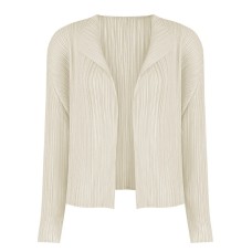 Sanzhai minimalist autumn new long sleeved shawl cardigan Japanese slim fit foldable sleeve jacket women's basic style