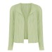 Sanzhai minimalist autumn new long sleeved shawl cardigan Japanese slim fit foldable sleeve jacket women's basic style