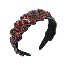 Fashionable Mizhu Water Diamond Baroque Hair Hoop Fashionable Mizhu Water Diamond Baroque Hair Hoop