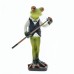 Playing table tennis with frog resin
