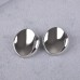 Large Size Geometric Round Hollow Ear Clip Earrings for Women Girls Retro Unique Design Heavy Metal Jewelry Gifts