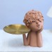 Fashionable Petal Girl Storage Tray Home Decoration