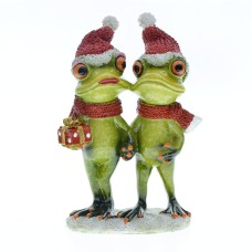 Home Decoration Couple Frog Resin Craft Decoration