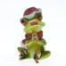 Family couple frog resin decorative ornaments