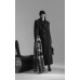 Fashion Women's Loop Velvet Double-sided Cashmere Coat Lapel Loose Double Breasted Sashes Overcoat Winter 