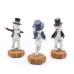 Mummy doll Halloween tabletop ornament resin
