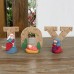 Resin JOY English ornament creative Jesus religious manger set
