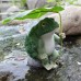 Broccoli frog ornament courtyard garden animal landscape pond rockery resin