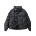 Solid Patchwork Single Breasted Casual Coats For Women Stand Collar Long Sleeve Minimalist Coat Female Fashion
