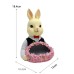 Couple Rabbit Storage Box Resin Home Decoration