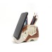 Elephant pen holder ornament creative resin animal shaped mobile phone holder for home storage