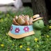 Turtle Flower Pot Decoration Outdoor Courtyard
