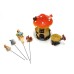 Resin Dwarf Flower Plantation Garden Fairy Potted Plant Insert