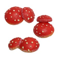 Night light simulation mushroom courtyard tree hanging resin