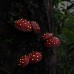 Night light simulation mushroom courtyard tree hanging resin