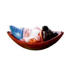 Garden Outdoor Swing Christmas Elf Decoration Garden Pendant