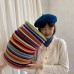 Retro Beret Hat Autumn Winter Women British Hepburn stylish Artist Painter Hats Thick Warm Woolen Pumpkin