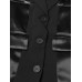 Solid Patchwork Button Casual Loose Trenches For Women Notched Collar Long Sleeve Spliced Pockets Trench Female New