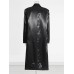 Solid Patchwork Button Casual Loose Trenches For Women Notched Collar Long Sleeve Spliced Pockets Trench Female New
