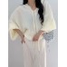 Pleated Two-piece Suits For Women V-neck Hooded Long Sleeve Jacket+High Waist Wide Leg Pants  Autumn New Tide Set