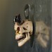 Four three-dimensional skull bottle openers with resin refrigerator stickers and creative bottle openers