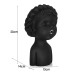 Minimalist Mouth Puzzle Girl Resin Ornament