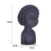 Minimalist Mouth Puzzle Girl Resin Ornament