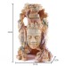 Crocodile resin skull reptile fish tank aquarium landscape decoration ornaments