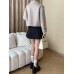 Loose Fit Beige Big Size Short Woolen Coat New Lapel Long Sleeve Women Jacket Fashion Tide Autumn Winter 