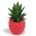 Red pineapple plant resin handicraft ornaments