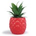 Red pineapple plant resin handicraft ornaments