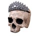 Crown Skeleton Resin Home Decoration