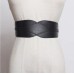 Pu Leather Multicolor Asymmetrical Black Wide Long Belt Personality Women New Fashion Pu Leather Multicolor Asymmetrical Black Wide Long Belt Personality Women New Fashion