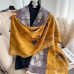 Luxury Winter Cute Cashmere Scarf Women Design Thick Pashmina Blanket Warm Shawl Wrap Neckerchief with Tassel Poncho Stoles