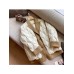 Korean Style Winter Jackets For Women All-match Loose Spliced Notched Neck Outwear Single Breasted Lady Daily Clothing Ins Hot