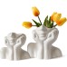Human Body Ceramic Vase Human Shape Art Vase Nordic Home Decoration Ceramic Vase