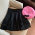 High Waist Pleated Knitted Short Skirt  Autumn/Winter New Korean Version Age Reducing Versatile Half Skirt Women's Trend