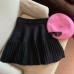 High Waist Pleated Knitted Short Skirt  Autumn/Winter New Korean Version Age Reducing Versatile Half Skirt Women's Trend