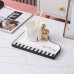 Creative trace golden note shape handle ceramic cup saucer Nordic exquisite mug Creative trace golden note shape handle ceramic cup saucer Nordic exquisite mug