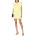 Summer Fashion Casual Commuter Round Neck Sleeveless Pad Dress