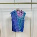 Design Polka Dot Pleated Type Summer Gentle Fresh Style Women Versatile Round Neck Top
