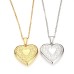 Opening Heart Women Necklace Personalized Album Box Necklace Stainless Steel Gold Necklace Design