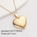 Opening Heart Women Necklace Personalized Album Box Necklace Stainless Steel Gold Necklace Design