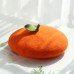 Spring Autumn Women Handmade Beret Hat Cute Fruit Pink Red Painter Hat Girl Thin Breathable Present Beret Cap
