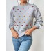 Fitshinling Fashion Sweater Multicolor Hairball Pullover Knitwears Winter Long Sleeve Top Female Clothing New In Jumper Hot