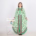 Leopard print lapel long sleeved lace up loose oversized women's cardigan skirt