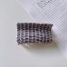 New Vintage Colorful Checkered Lattice Acetate Acrylic Large Rectangle Hair Claw Clips for Women Hair Accessories