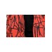 Hooded Half Sleeve Zippers Trench Fashion Contrast Color Loose Casual All Match