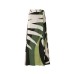 Green Fashion Necklace Embellished Bodysuit One Piece Shoulder Strap Long Cover Leaf Print Vacation Casual Seaside Beach Summer